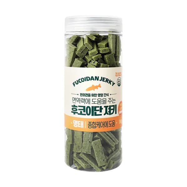 닥터케어누트 강아지 후코이단 져키 명태 1kg