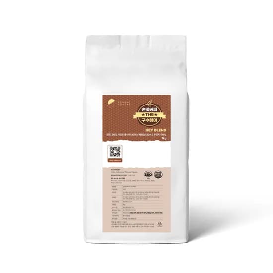 손맛커피 더 구수헤이 홀빈 1kg 1개