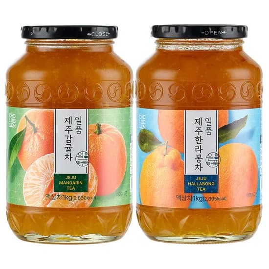 초록원 일품 제주한라봉차 1kg 1개 외 제주감귤차