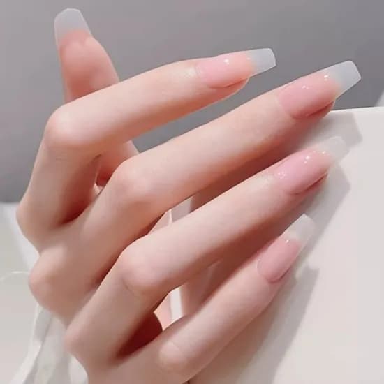 셀프연장 말캉 네일팁 100p 4종, 코핀, 1개