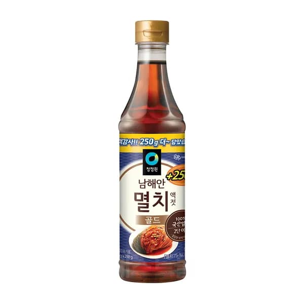 청정원 남해안 멸치액젓 골드 1kg 1개 7,850원