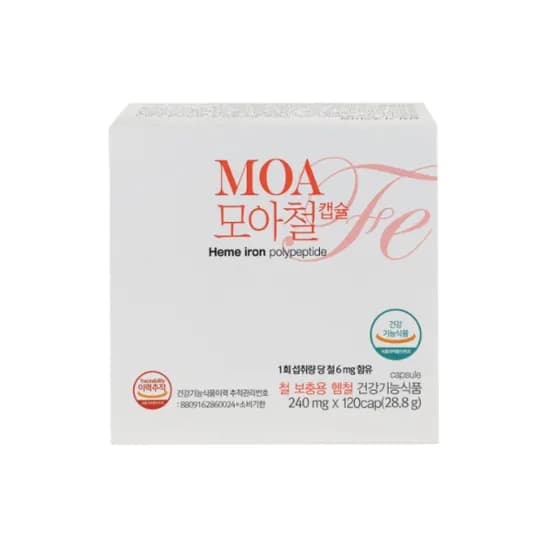 ABI 모아철 캡슐 240mg 120캡슐 1개