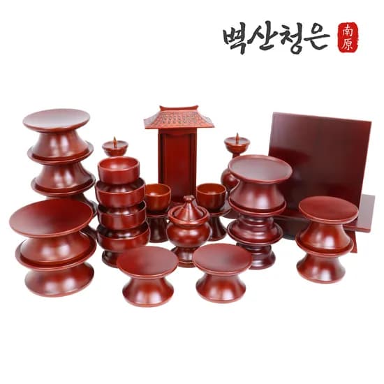 벽산청은 오리목 제기세트 27P 1세트
