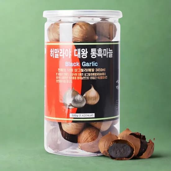 고이담은 히말라야 대왕 통흑마늘 500g 1개