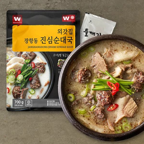 외갓집 장항동 진심 순대국 700g 3개 23,980원