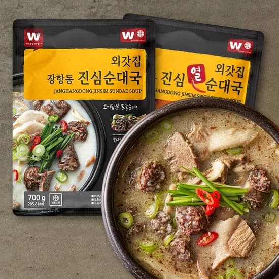 장항동 진심 순대국 700g 2팩 외 열 순대국 700g 2팩