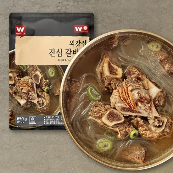 외갓집 진심 갈비탕, 650g, 10개