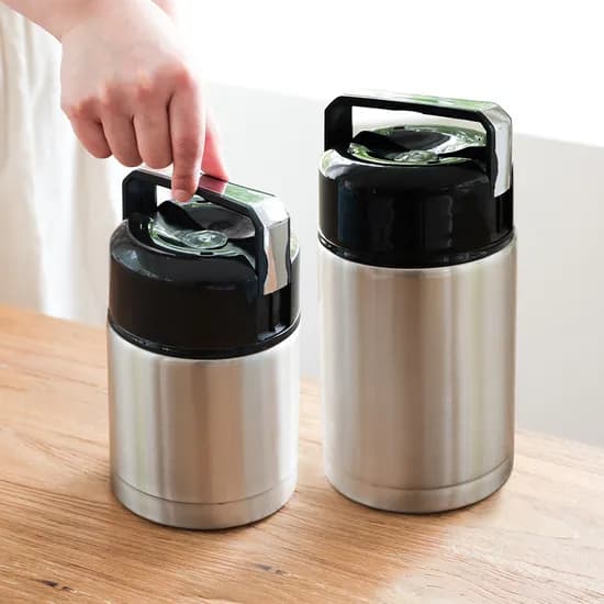 스텐316 보온보냉 죽통, 800ml, 1개