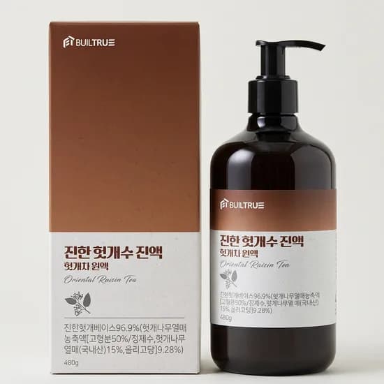 빌트루 진한 헛개수 진액 헛개차 원액 480g 1개