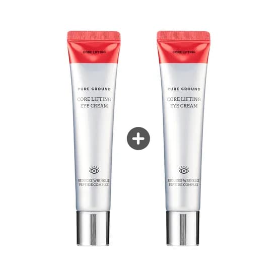 퓨어그라운드 미백 주름 보습 코어 리프팅 아이크림, 40ml, 4개