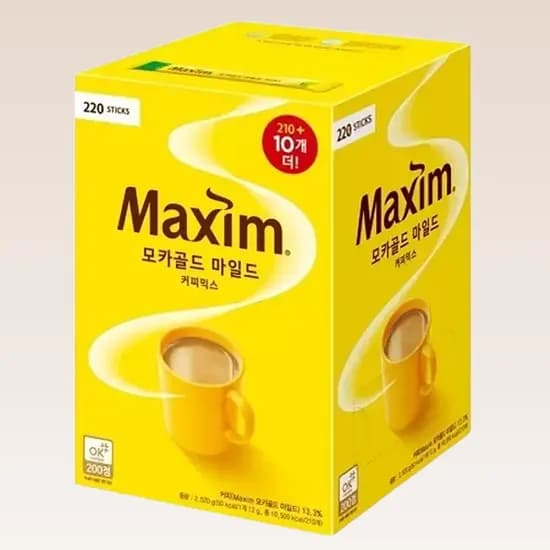 맥심 모카골드 마일드 커피믹스, 12g, 220개입, 1개