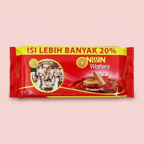 니신 와퍼 딸기맛 100g 1개