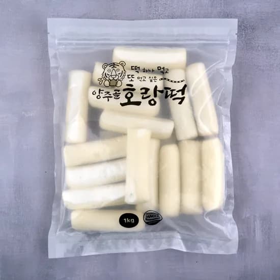 양주골호랑떡 우리쌀 쌀가래떡 1kg 5봉