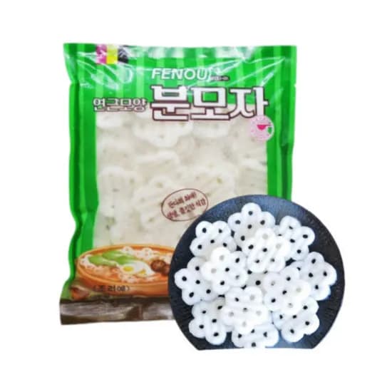 연근모양 꽃 분모자 500g 3개