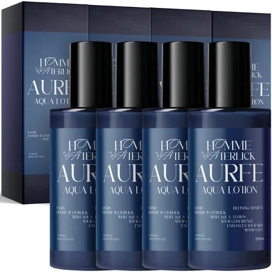 아우페 옴므 워터릭 아쿠아 로션, 200ml, 4개