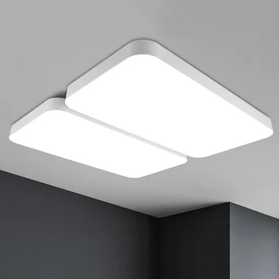 원하 LED 심플 거실4등 120W, 주광색