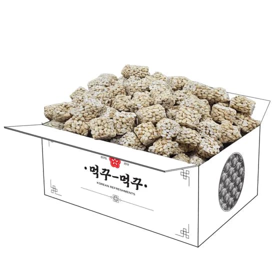 먹꾸먹꾸 옛날과자 한입 현미강정, 750g, 1박스