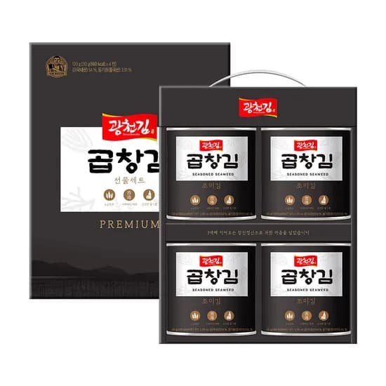 광천김 곱창김 캔김 30g 4캔 18,900원