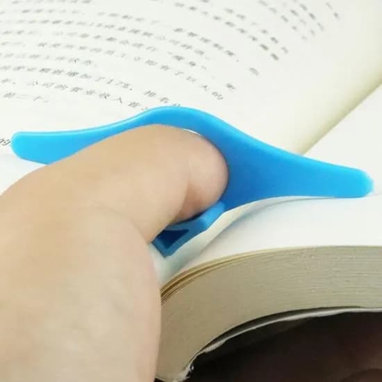 북스토퍼 고정 책홀더, 블루, 2p, 1개