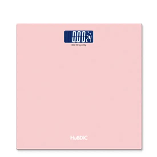 휴비딕 디지털 체중계 HUS-309 핑크 1개