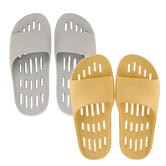 샤바스 부드러운 플랫 물빠짐 욕실화 라이트그레이 270mm 1개 외 1종