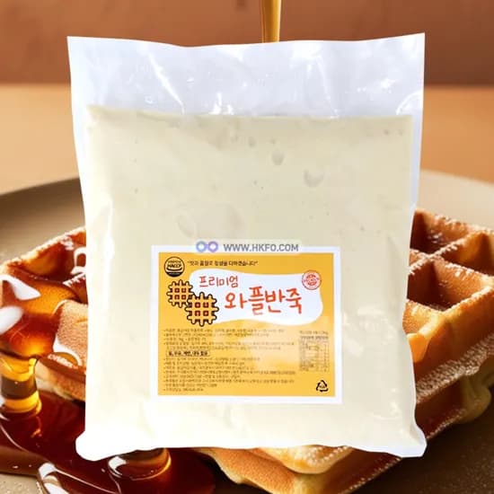 한국기계MC 프리미엄 와플 반죽 3kg 1개
