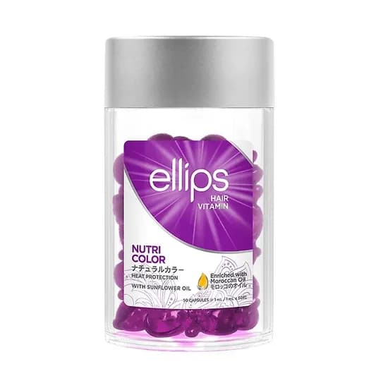 엘립스 헤어비타민 캡슐 트리트먼트 오일 퍼플 50ml 1개
