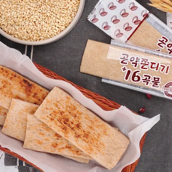 곤약쫀디기 +16곡물, 200g, 10개입, 5봉