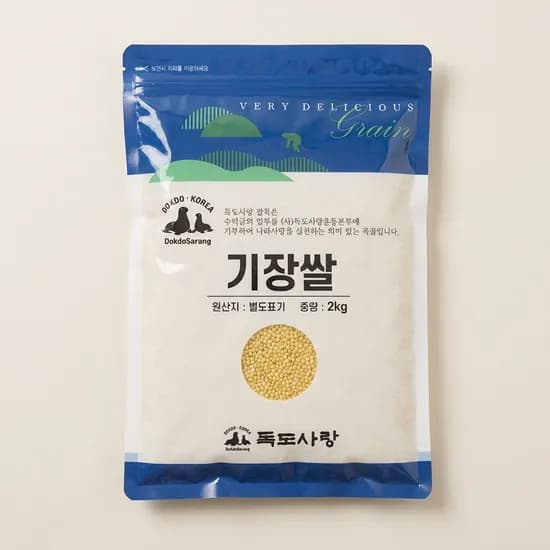 독도사랑 수입 기장 2kg 1개