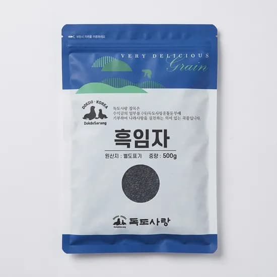 독도사랑 수입 흑임자 500g 1개