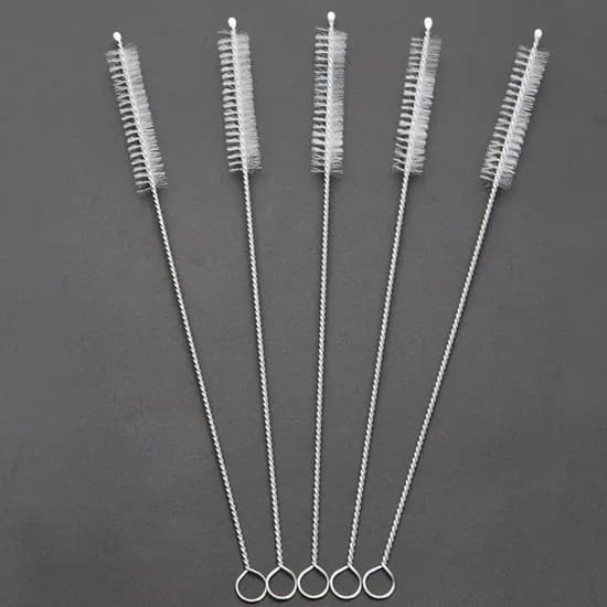 롱 빨대솔 스테인리스 빨대 세척솔 23cm, 빨대솔 5P