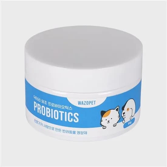 와조펫 강아지 유산균, 장건강/유산균, 60g, 1통