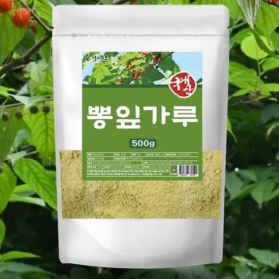 엄마애손 뽕잎 분말 가루 500g 1개