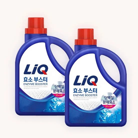 애경 리큐 효소 부스터 세탁세제 일반용 2.7L 2개