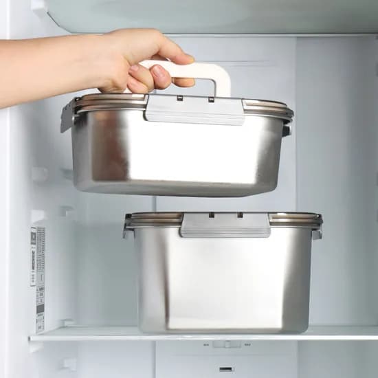 랑펠로 스텐304 푸드케이스 핸디형, 5.5L, 1개