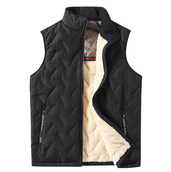 겨울 기모 경량 패딩 빅사이즈 조끼 블랙 2XL