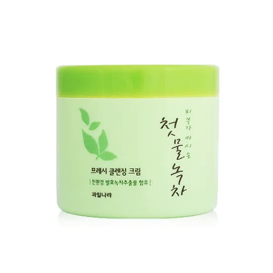 과일나라 첫물녹차 프레시 클렌징 크림 300g 1개