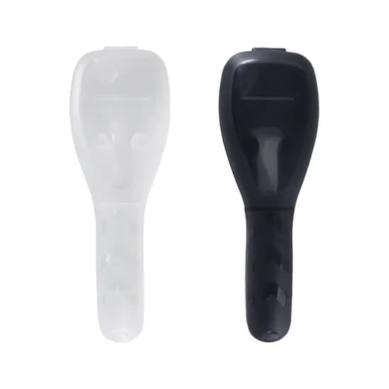 휴대용 면도기 케이스 반투명 1개 블랙 1개 2개