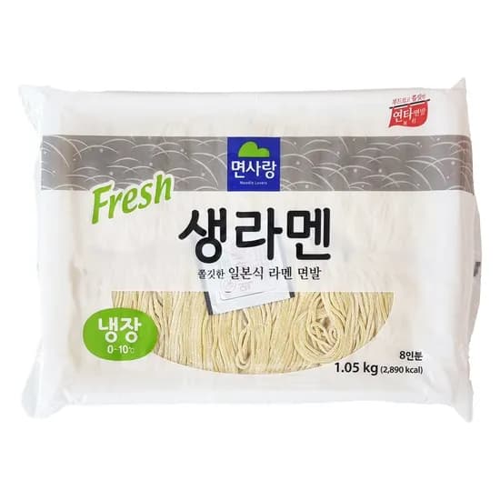면사랑 생라멘 냉장 1kg 1개