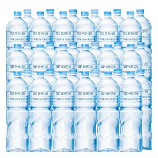 동원샘물 생수, 라벨랜덤, 2L, 36개