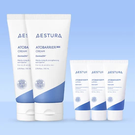 아토베리어365 크림 80ml 2개 + 로션 30ml 2개