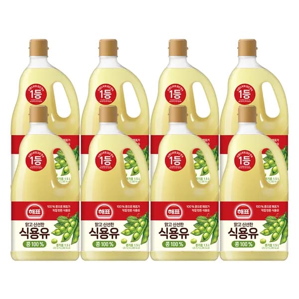 사조해표 콩기름 1.5L 8개 36,900원