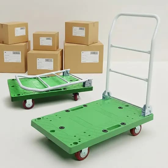 대한캐스터 대차 카트 엘카 핸드카 구르마 끌차 수레 소형 600x400 PVC 1개
