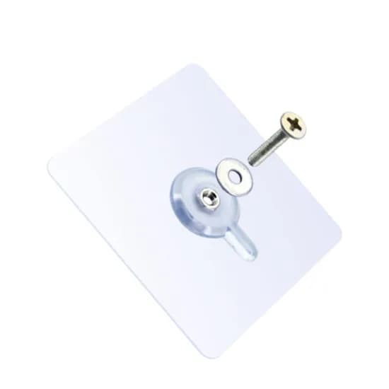 나사부착 스티커 6 x 6cm 2개