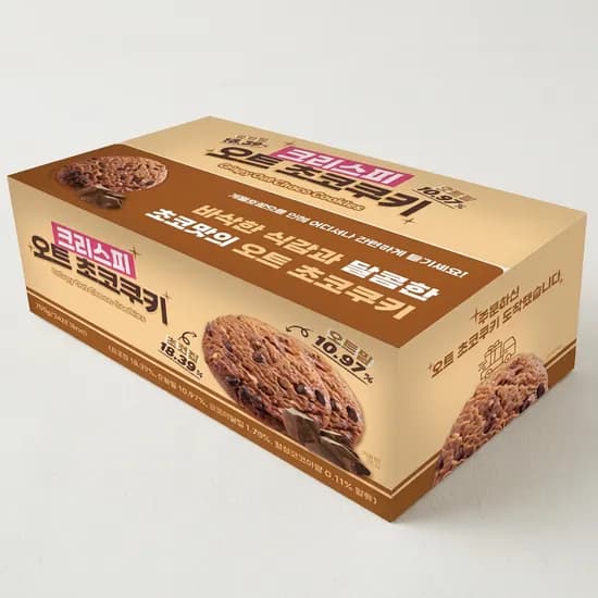 크리스피 오트 초코쿠키 700g 1개