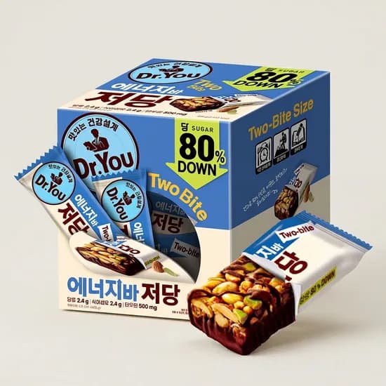 오리온 에너지바 저당 투바이트 468g 1개
