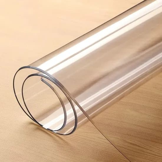 허피디 PVC 투명 책상커버 테이블매트, 80x160cm, 1mm, 1개