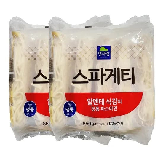 면사랑 스파게티 170g 5개 2개