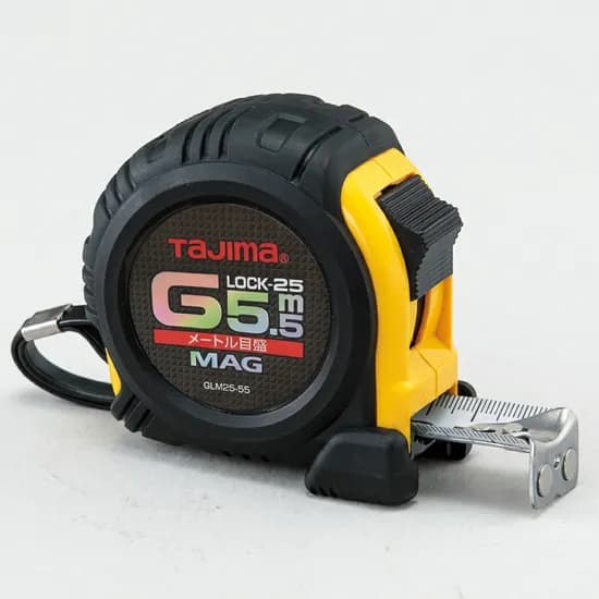 타지마 자석 줄자 GLM25-55 5.5m 25mm 1개