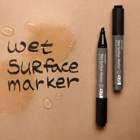 모나미 물기에 잘 써지는 마카, 570, 둥근닙